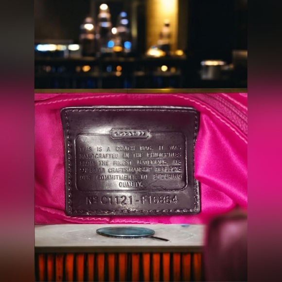 Vintage Coach Poppy Daisy Kyra Floral Graffiti Crossbody Messenger Bag - Picture 15 of 16